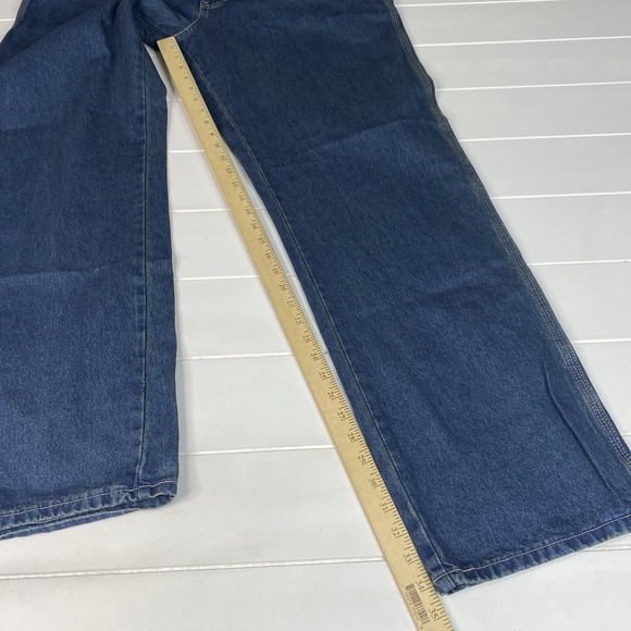 Dickies Men's Size 40X34 Relaxed Fit Straight Leg Carpenter Jeans Blue - Picture 10 of 16